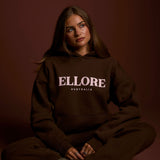 Flare Sweatpants - Chocolate In Marshmallow
