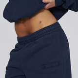 Heavyweight Adjustable Hoodie - Navy