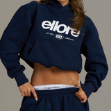 Boxy Adjustable Hoodie - New Navy