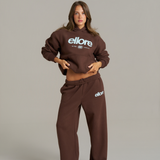 Boxy Adjustable Hoodie - Chocolate