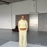 Wide Leg Sweatpants - Butter Yellow 2.0