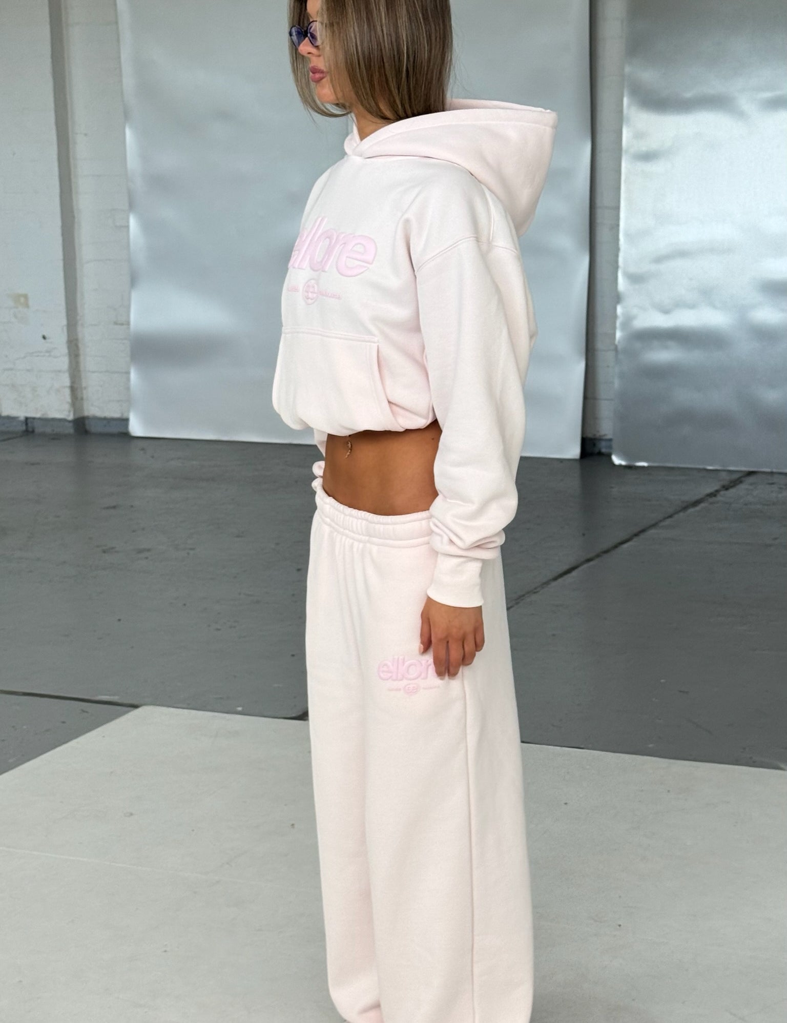 Boxy Adjustable Hoodie - Bunny Pink 2.0