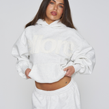 Heavyweight sweatpants - White Marle