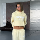 Boxy Adjustable Hoodie - Butter Yellow 2.0