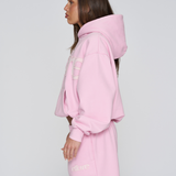 Heavyweight Adjustable Hoodie - Pink