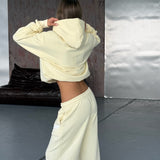 Wide Leg Sweatpants - Butter Yellow 2.0