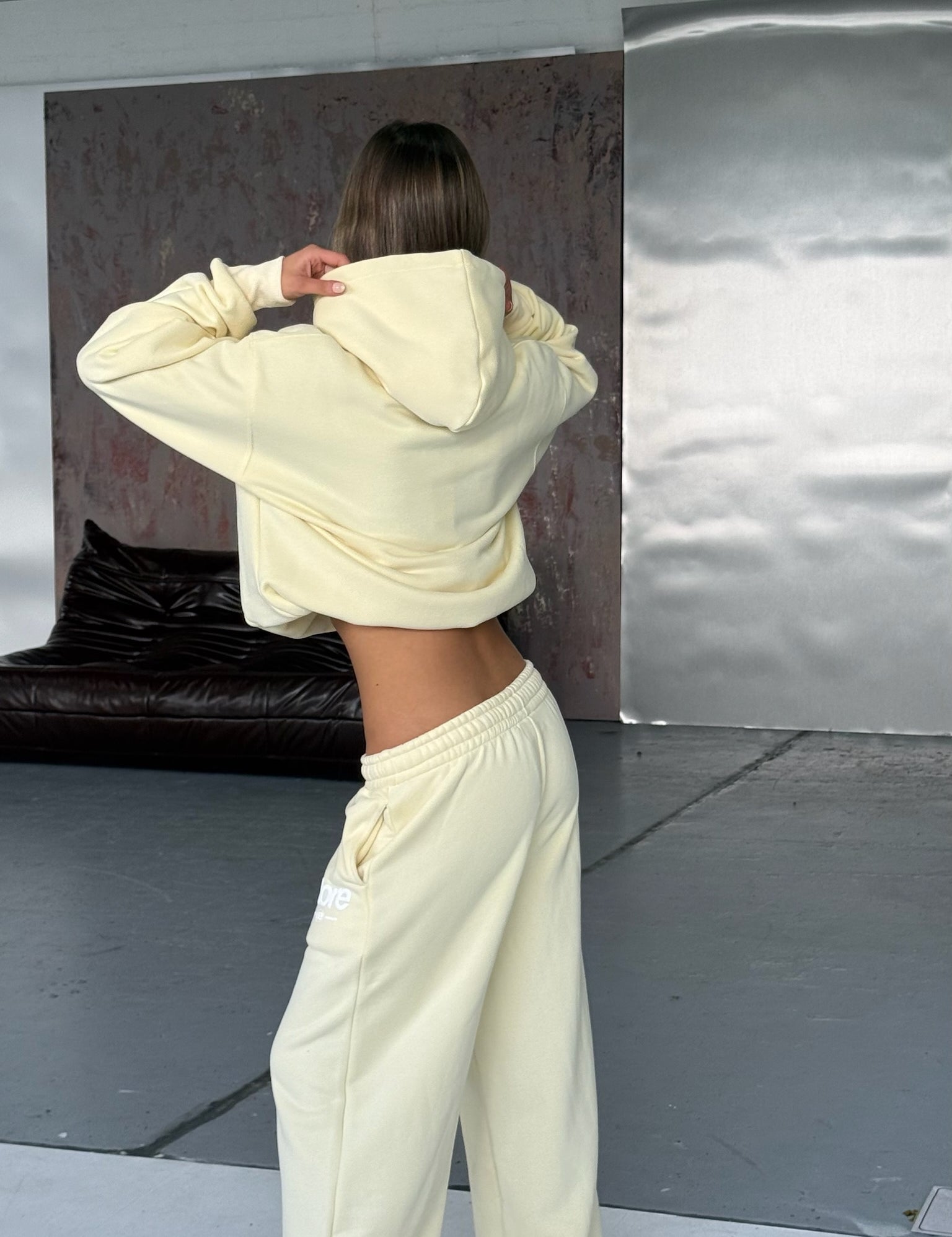Wide Leg Sweatpants - Butter Yellow 2.0