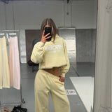 Boxy Adjustable Hoodie - Butter Yellow 2.0