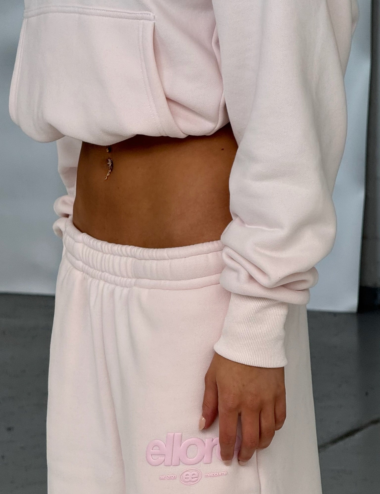 Boxy Adjustable Hoodie - Bunny Pink 2.0
