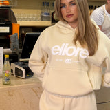 Boxy Adjustable Hoodie - Butter Yellow