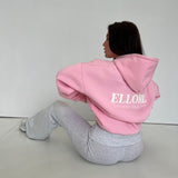 Baby Pink Puff Boxy Oversized Hood